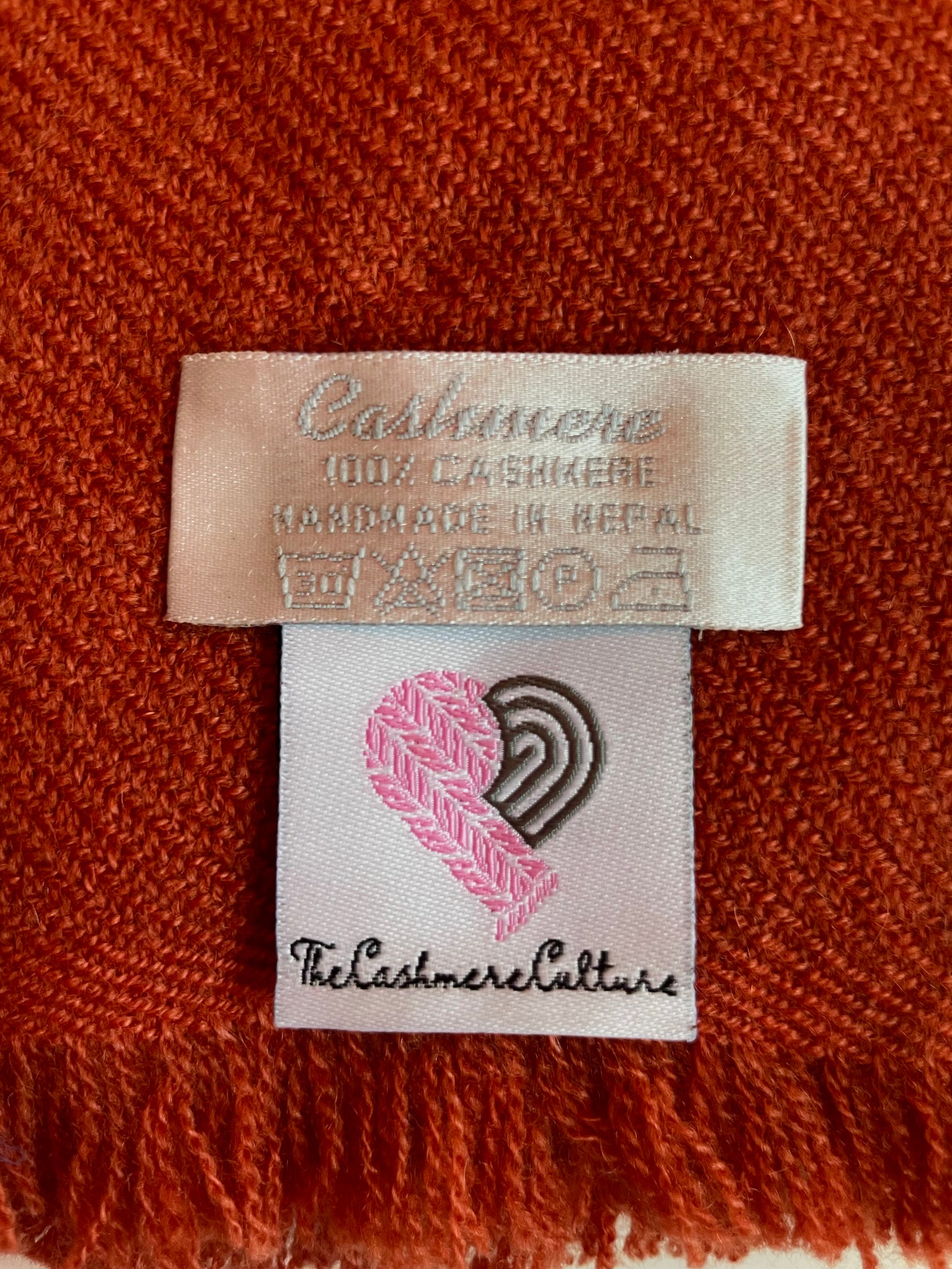 PURE CASHMERE SCARF - FROSTED FUCHSIA